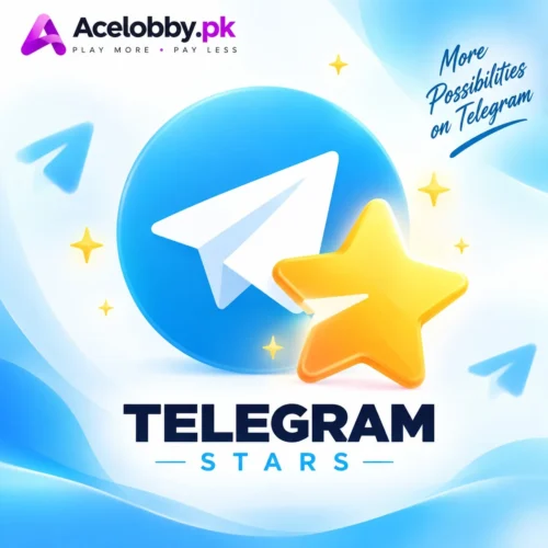 Buy Telegram Stars top-up in Pakistan — AceLobby.pk