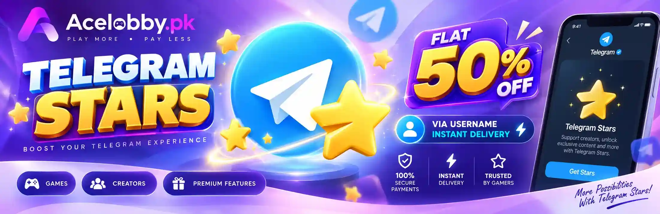 Telegram Banner Acelobby