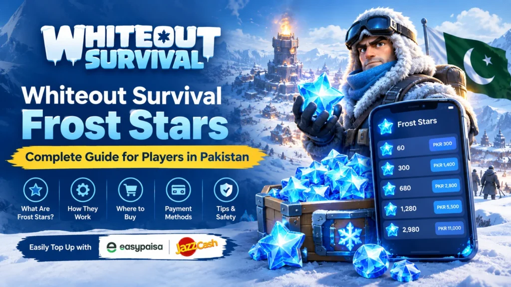 Whiteout Survival Frost Stars Complete Guide, Uses, Price & Top-Up Information